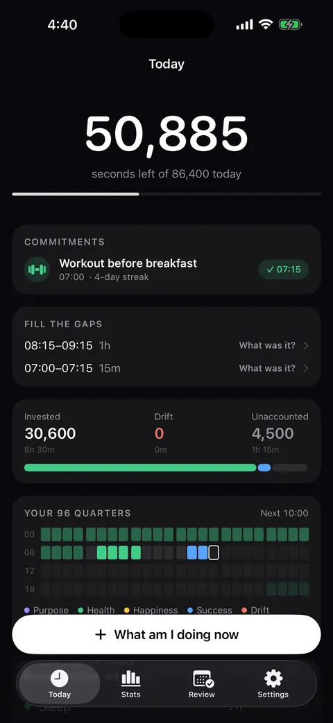 86,400 on iPhone: the seconds left in today and where the day went